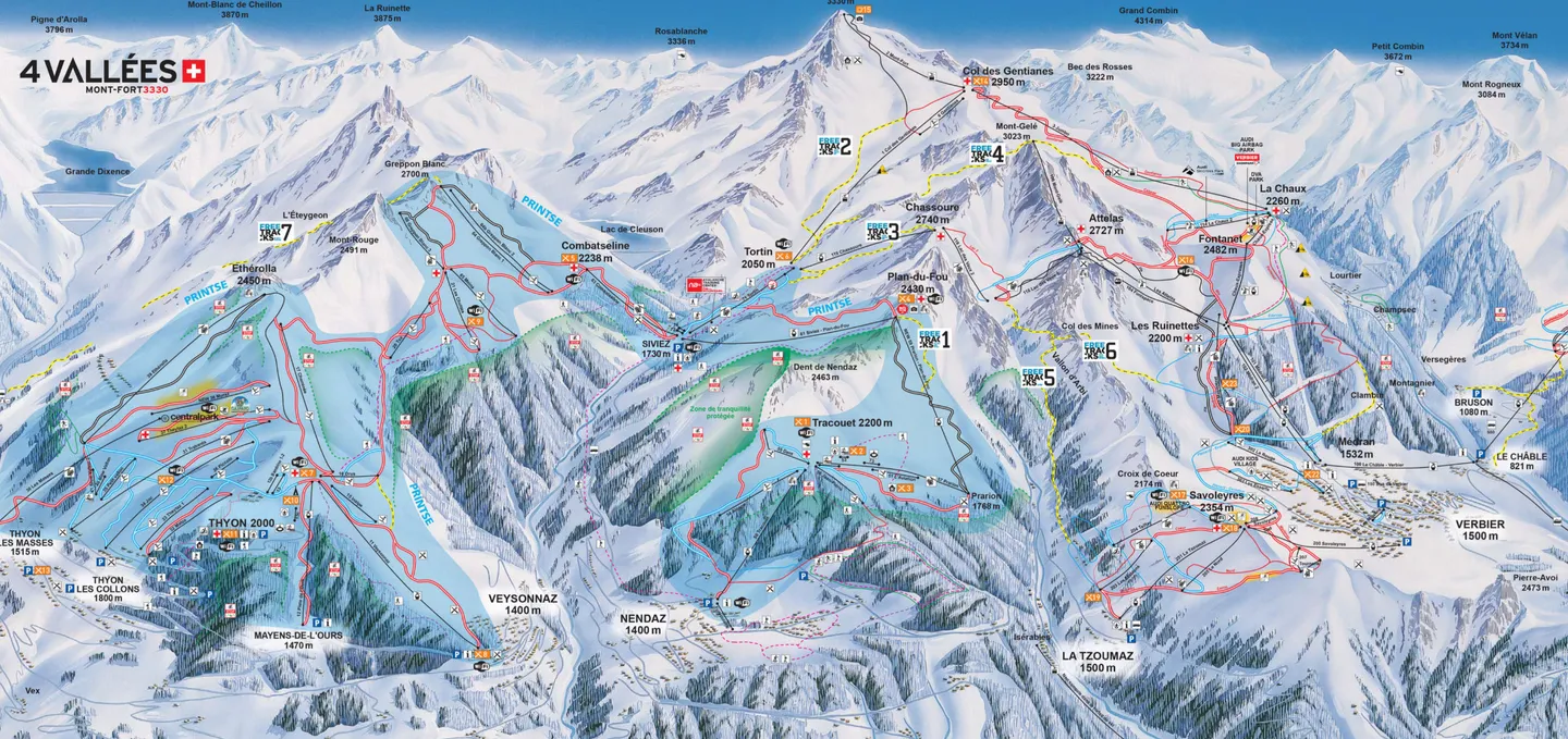 Duplex di 5,5 stanze - SKI-IN / SKI-OUT nelle 4 Valli - Foto 9 di 9