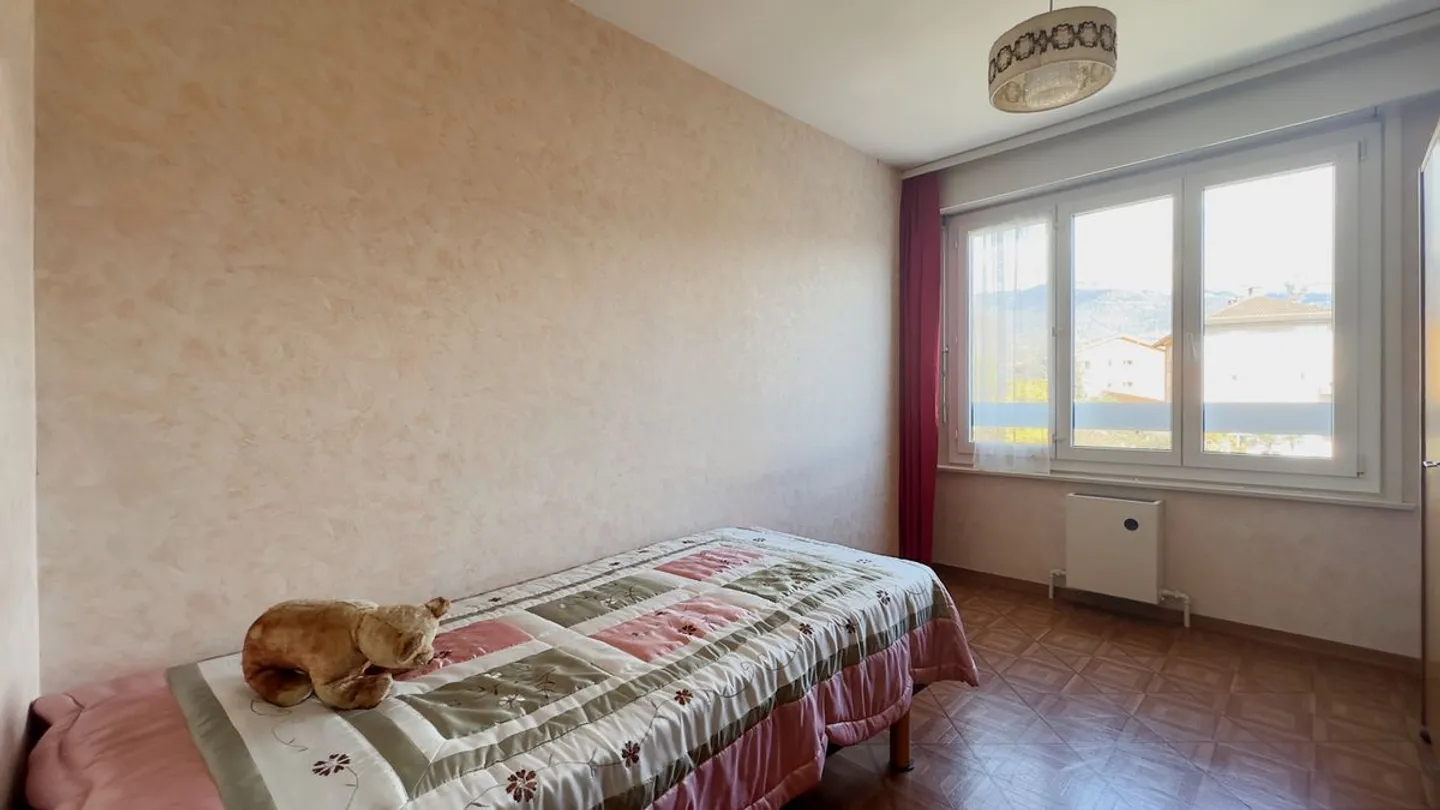 Appartamento di 3,5 locali con bel balcone e vista mozzafiato - Box privato disponibile a pagamento. - Foto 7 di 13