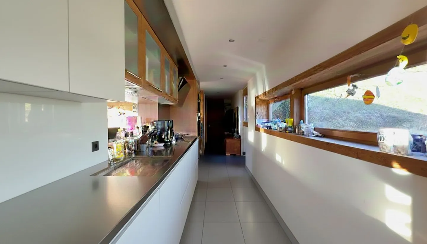 Architektenhaus inspiriert von den "Raccards" mit atemberaubendem Blick. - Foto 2 von 13