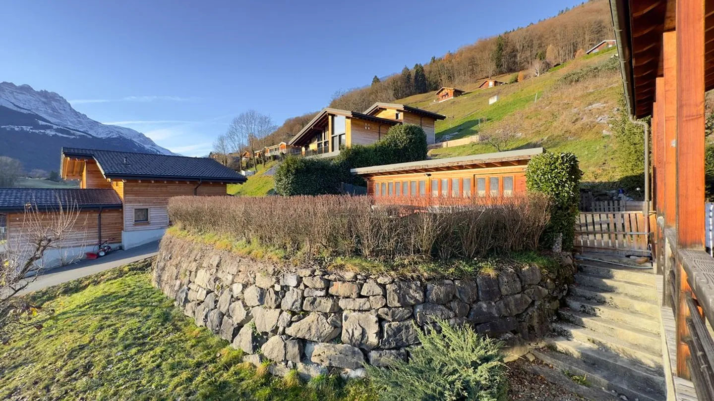 Architektenhaus inspiriert von den "Raccards" mit atemberaubendem Blick. - Foto 9 von 13