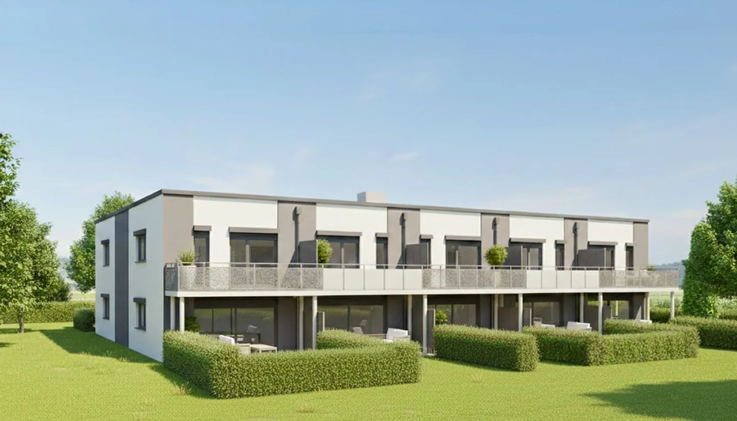 Casa a schiera di 4,5 locali con una bella vista. - Foto 1 di 9