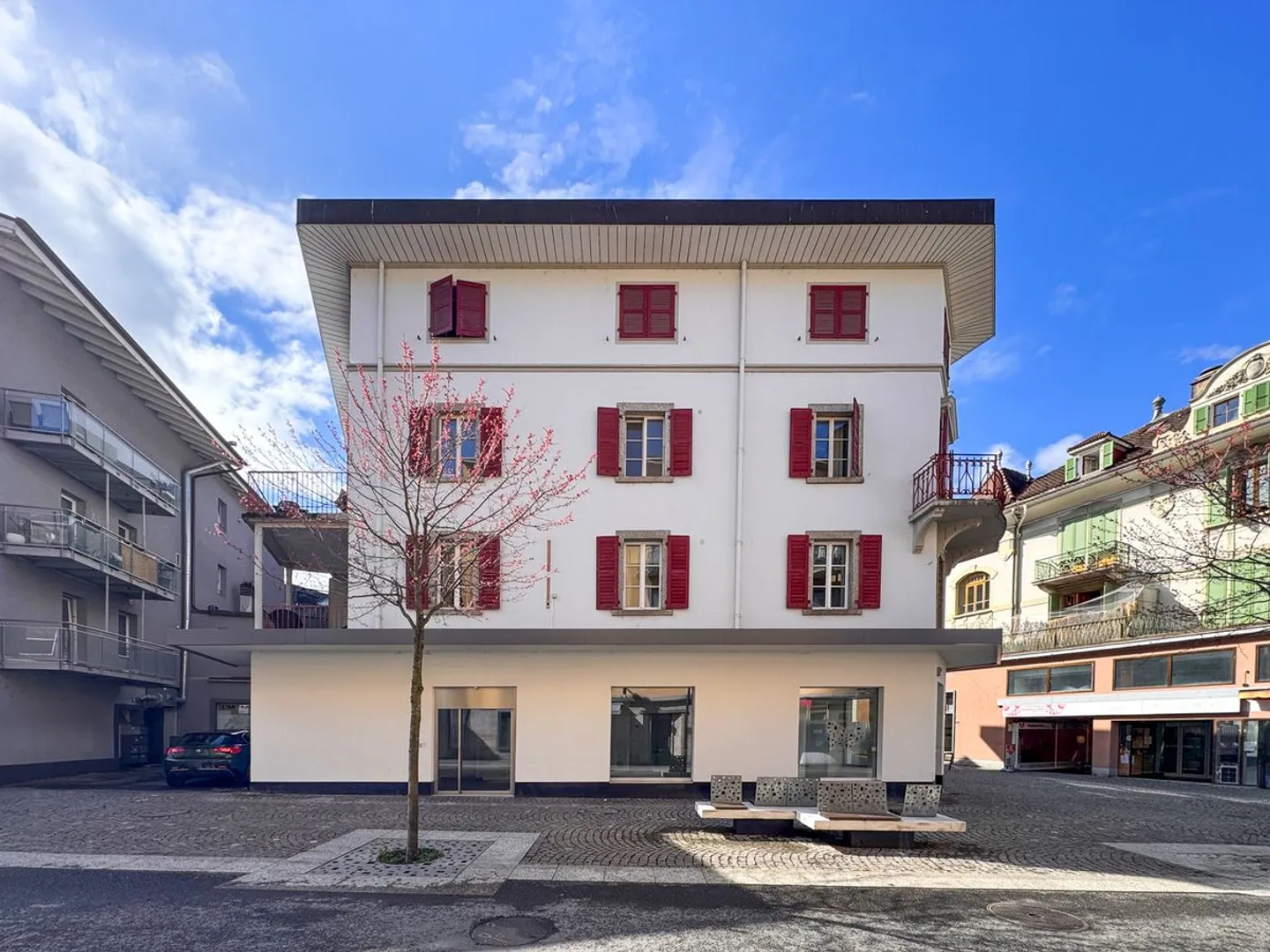 Büro in einem ideal im Stadtzentrum von Monthey gelegenen Geschäftsgebäude. - Foto 11 von 13