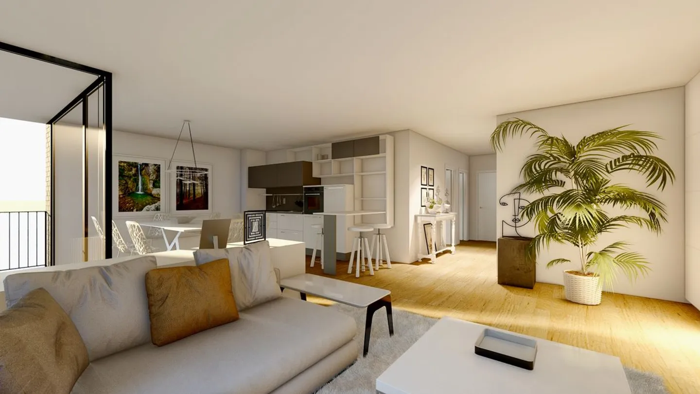 Appartement Moderne avec Terrasse - Photo 2 sur 9