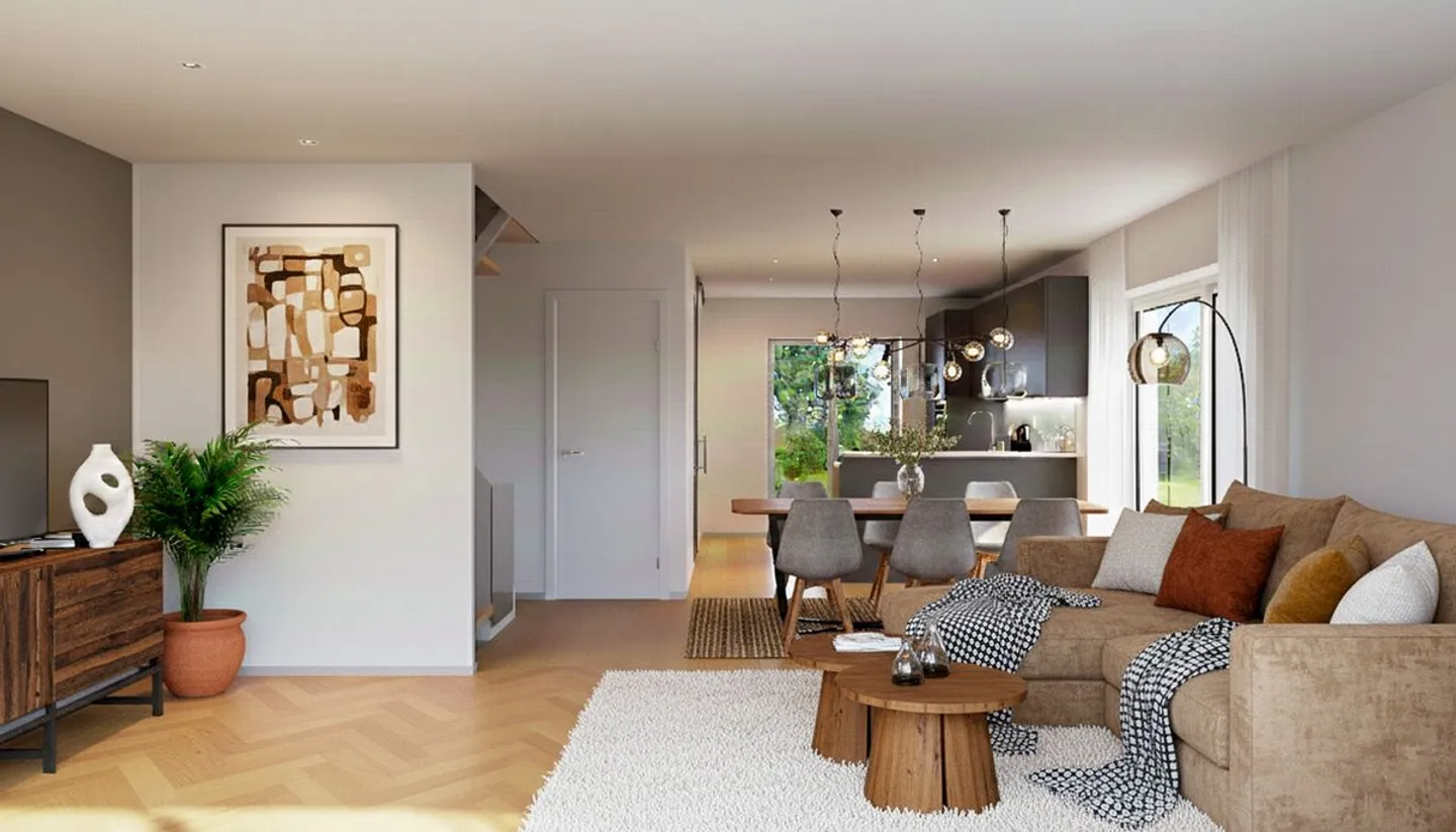 4.5 room terraced house with a beautiful view. - Photo 2 of 7