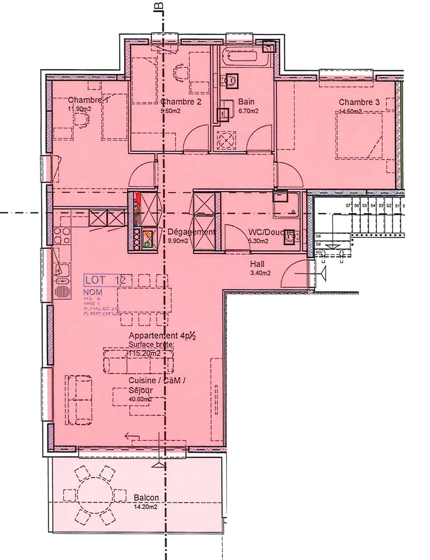 Penthouse apartment with large balcony - Photo 13 of 13
