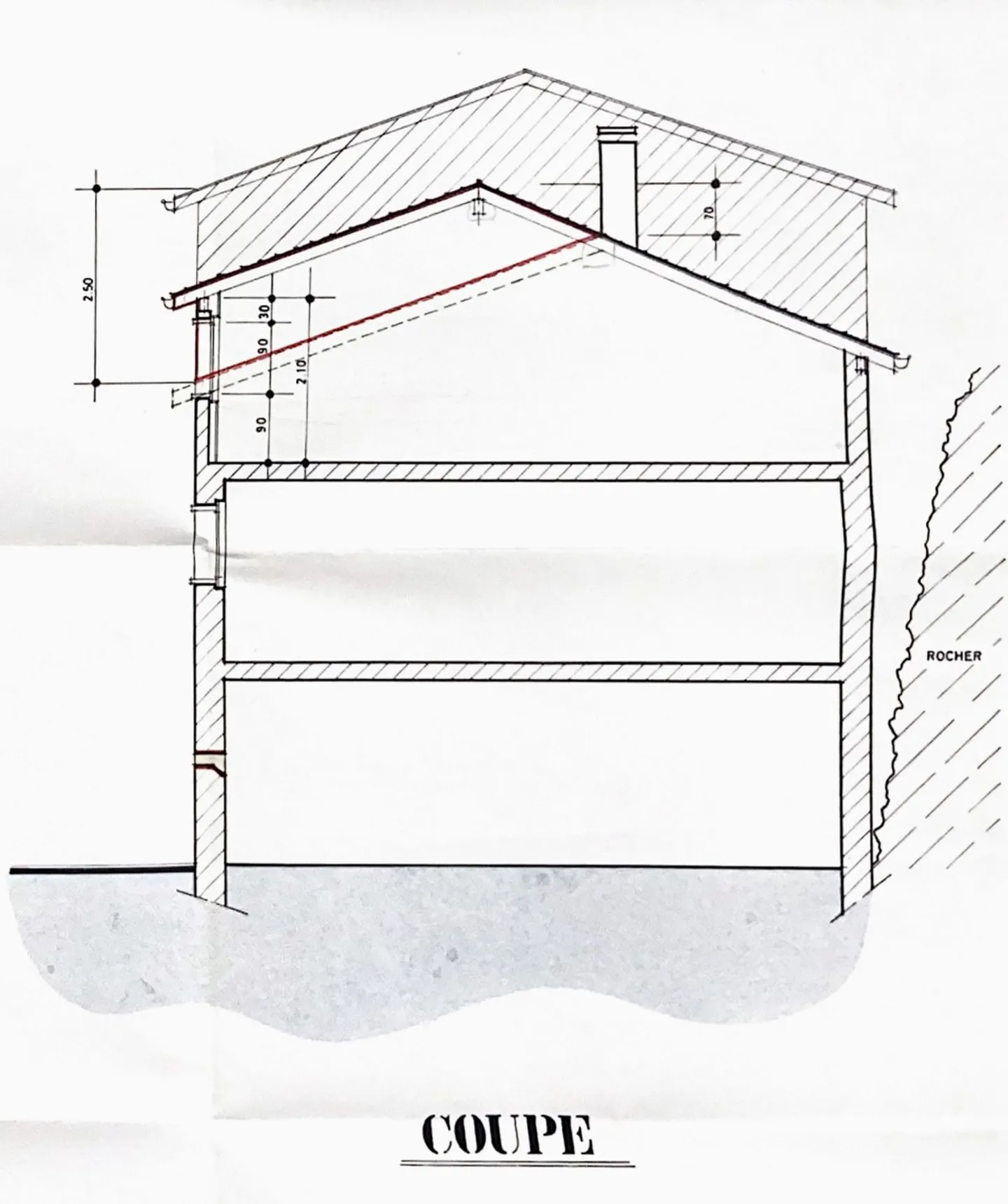 Village house with 5.5 rooms, over 3 levels. - Photo 12 of 13