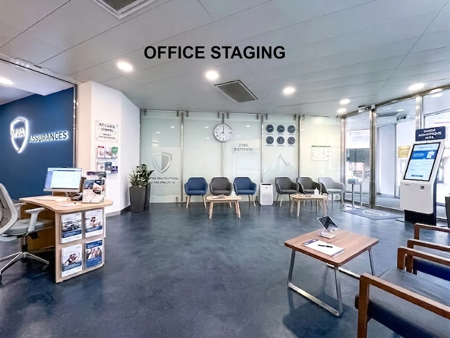 Büro in einem ideal im Stadtzentrum von Monthey gelegenen Geschäftsgebäude. - Foto 1 von 13