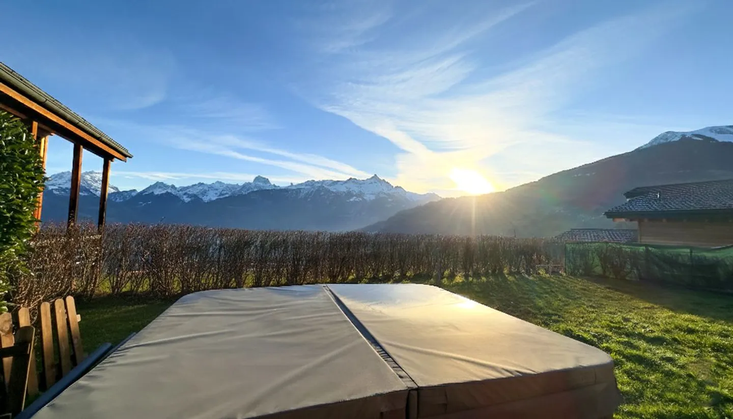 Architektenhaus inspiriert von den "Raccards" mit atemberaubendem Blick. - Foto 13 von 13