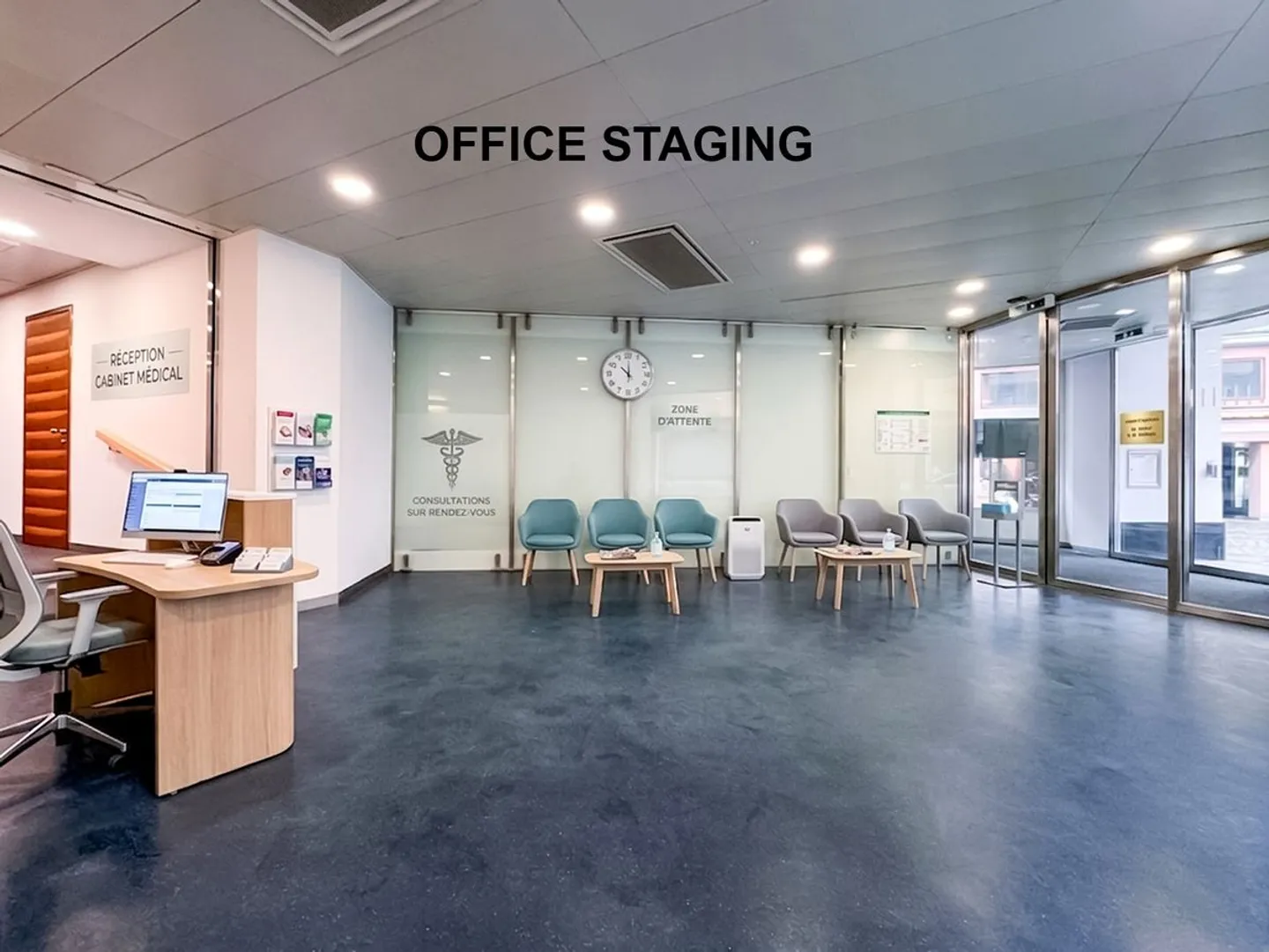 Büro in einem ideal im Stadtzentrum von Monthey gelegenen Geschäftsgebäude. - Foto 4 von 13