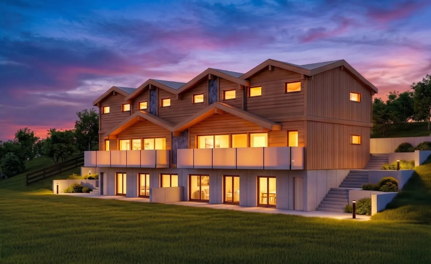 Land with stunning views for 2 semi-detached villas with building permit in force! - Photo 1 of 11