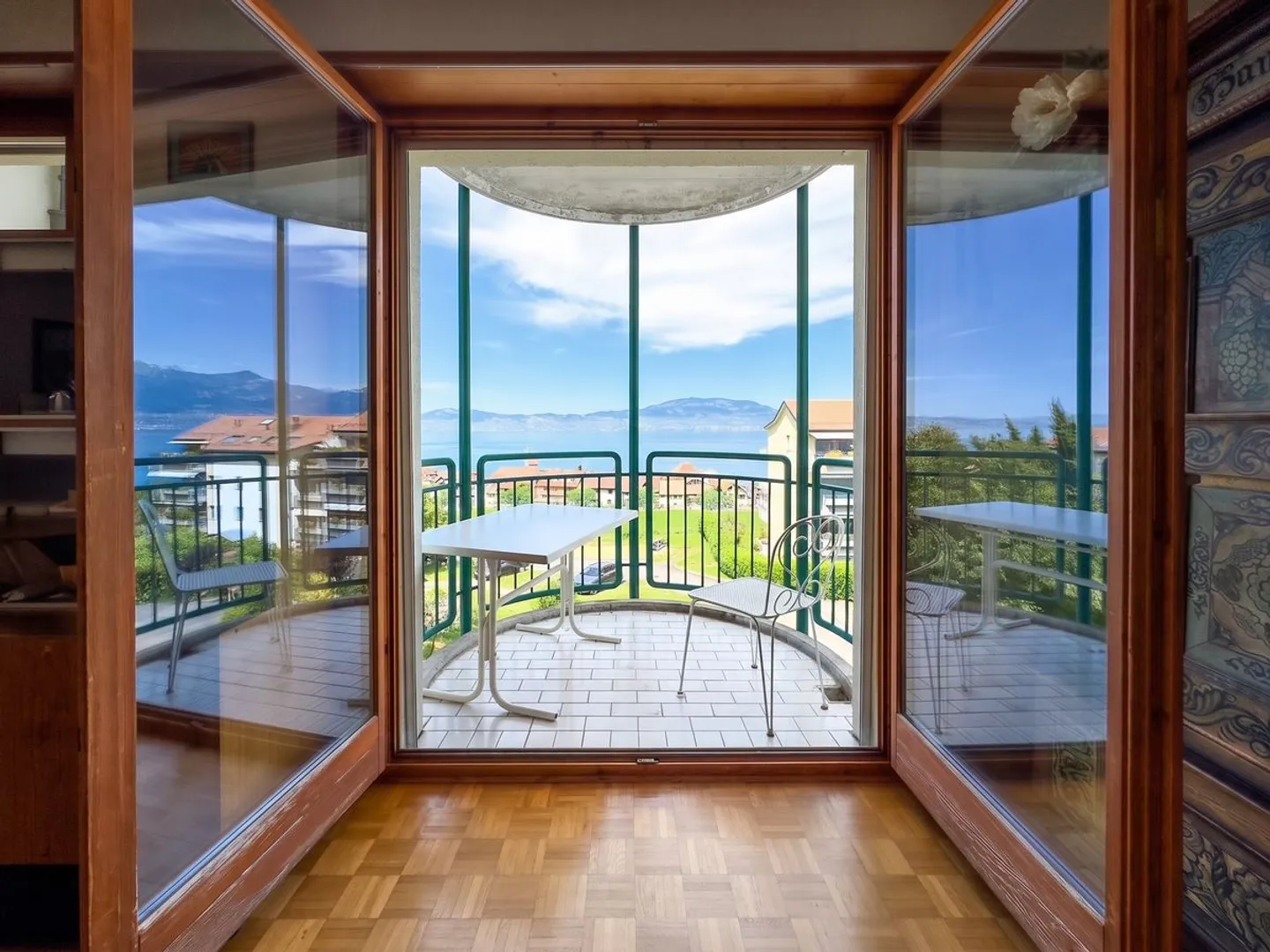 Überblick über den Genfersee - 4,5-Zimmer-Wohnung mit Panoramablick - Foto 6 von 13