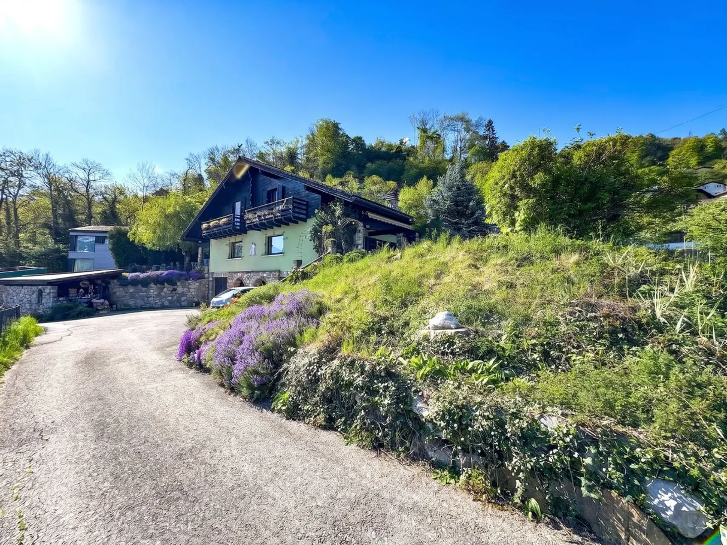 Halb-Chalet 5.5 Zimmer mit Aussicht in Choëx. - Foto 12 von 13