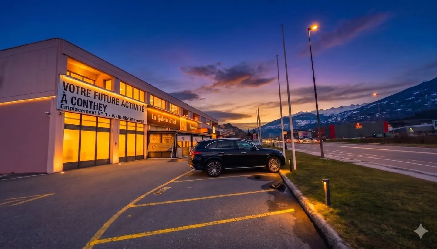 Emplacement N°1 : Votre Vitrine Stratégique à Conthey ! - Foto 1 von 7