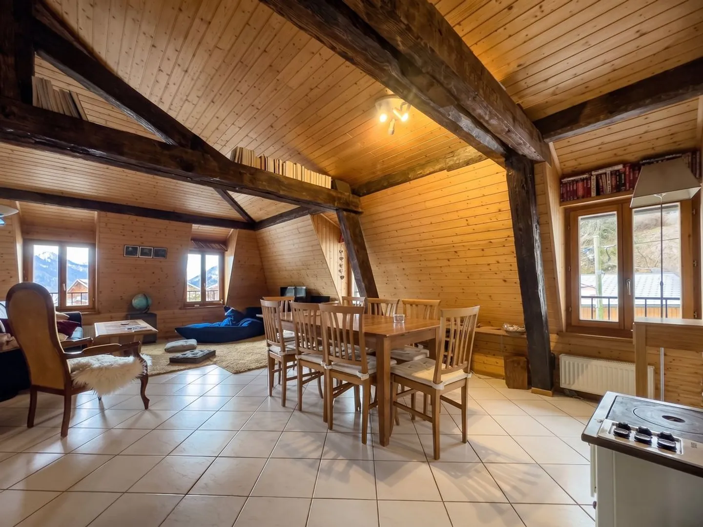 Appartement attique à Morcles - Photo 6 sur 13