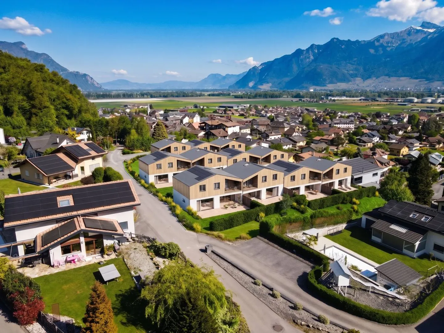 NEW Villa 4.5 rooms of 131 m² - garden, terrace and view of Dents-du-Midi - Muraz - Photo 12 of 13