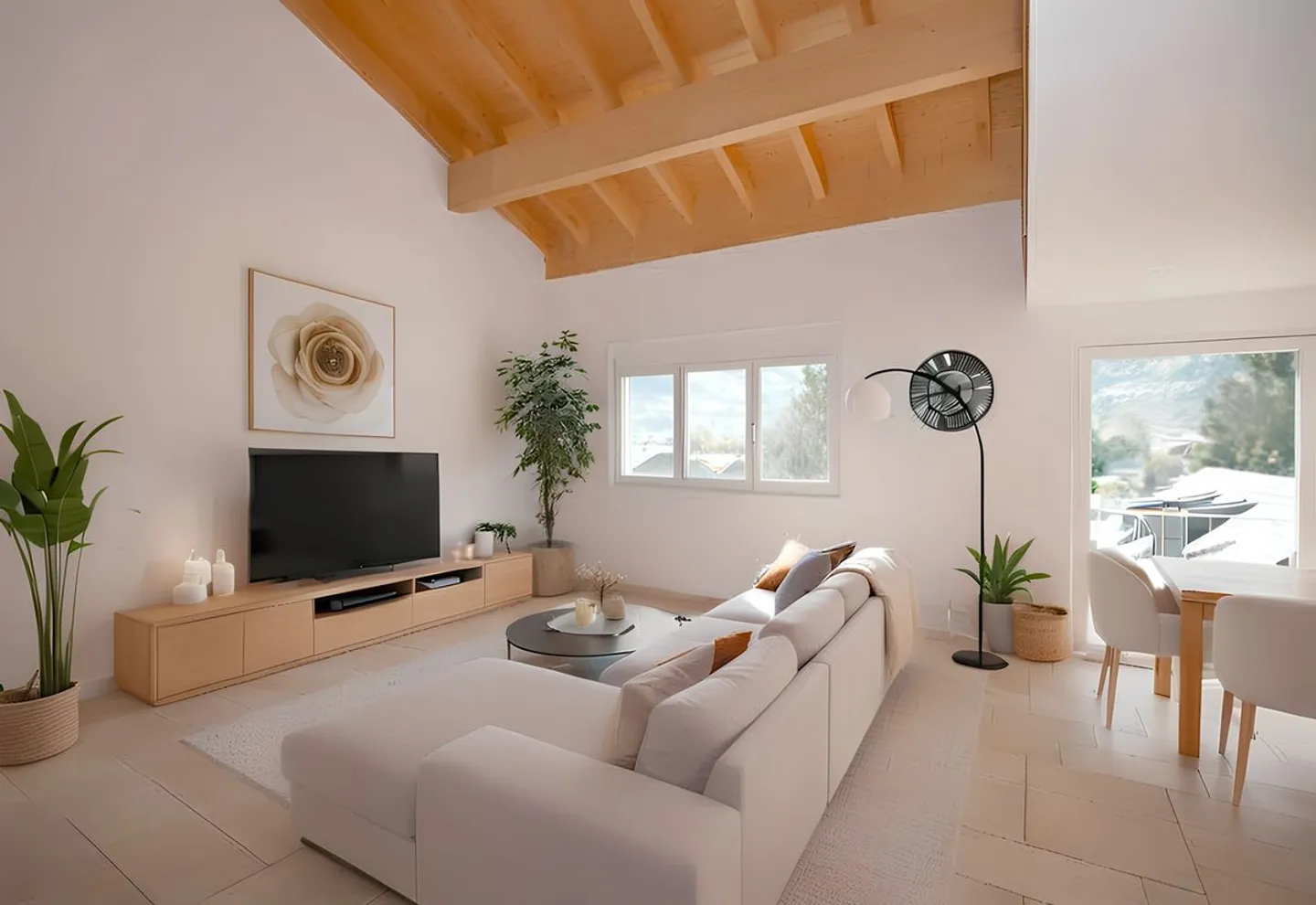 Geräumiges Duplex mit 5,5 Zimmern und schöner Aussicht in Monthey - Foto 10 von 13