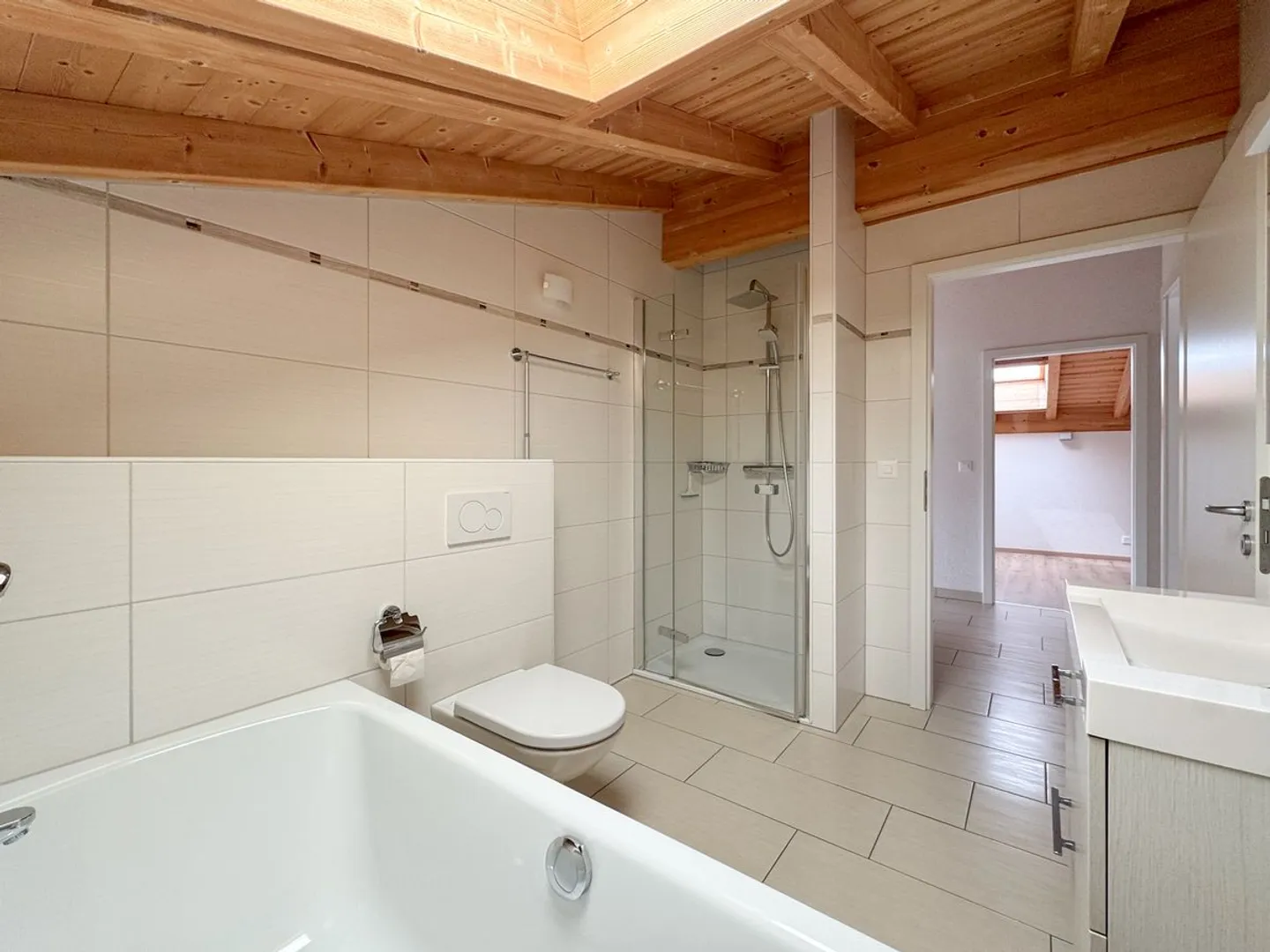 Penthouse mit 3,5 Zimmern und großem Balkon mit Aussicht in St-Pierre-de-Clages - Foto 13 von 13