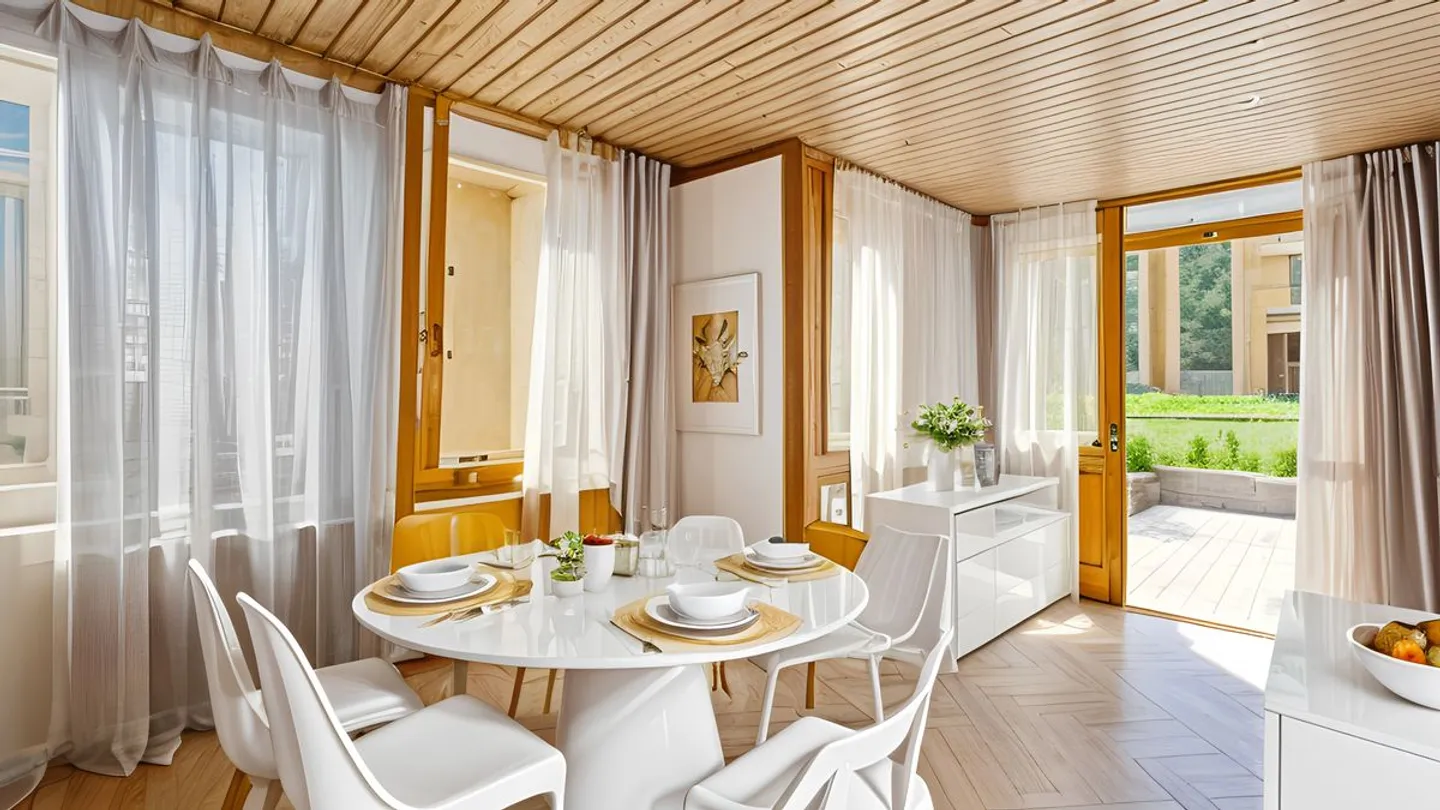 Appartement de 4,5 pièces avec grande terrasse et véranda. - Photo 7 of 13