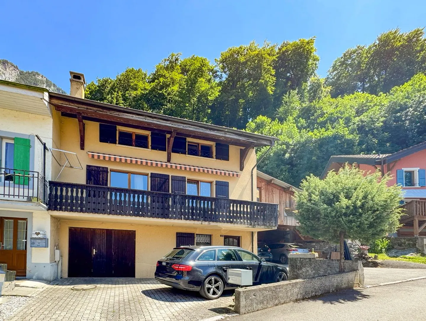 Maison villageoise de 4,5 pièces avec garage à rénover ! - Foto 11 von 12