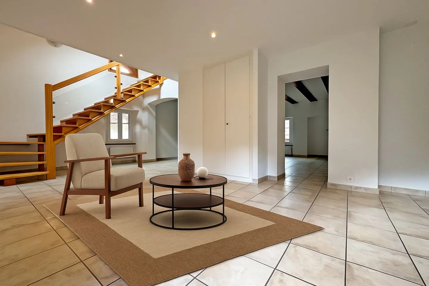 Duplex in the attic with 6.5 rooms, character and charm. - Photo 13 of 13