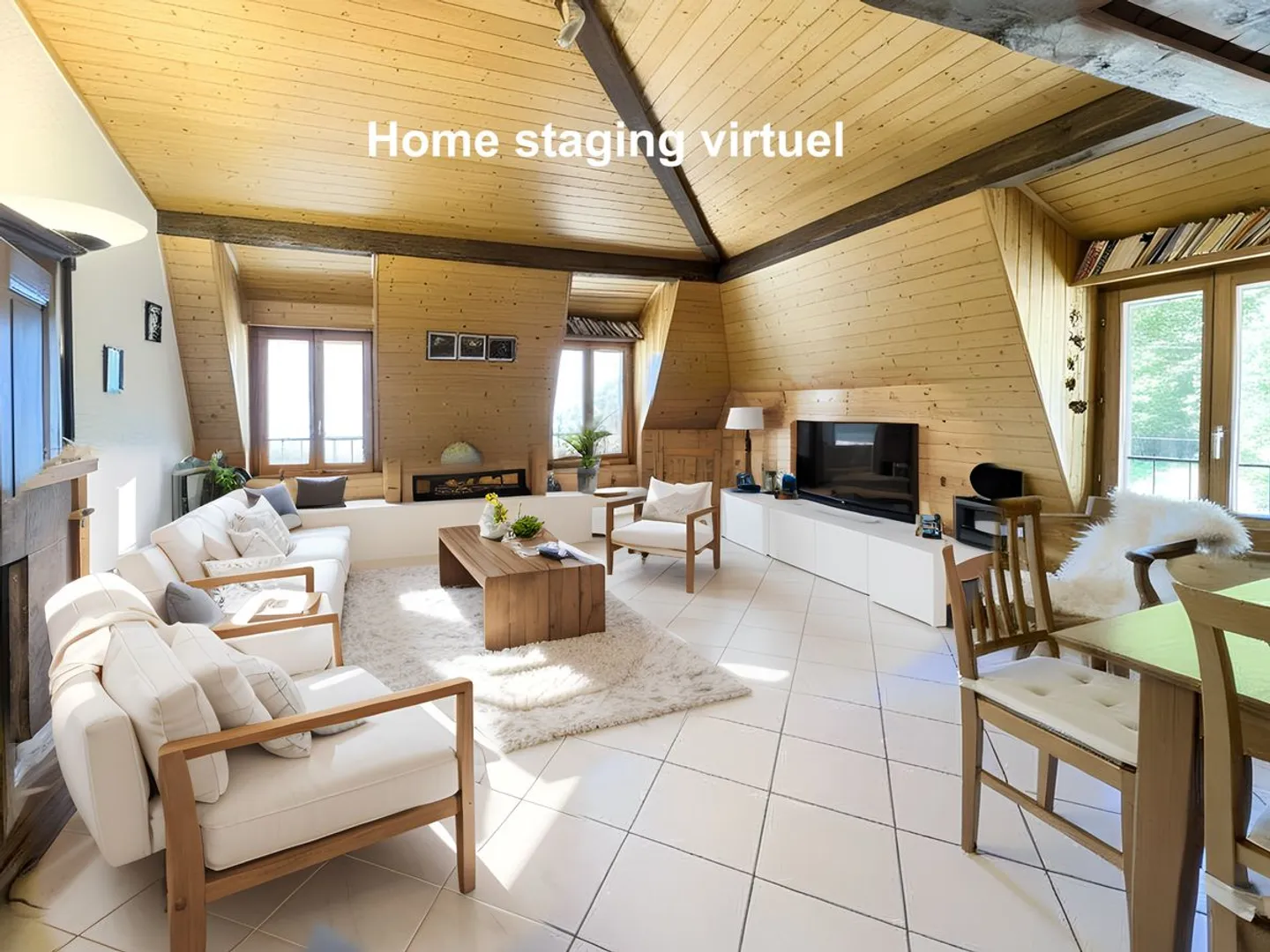 Appartement attique à Morcles - Photo 5 sur 13