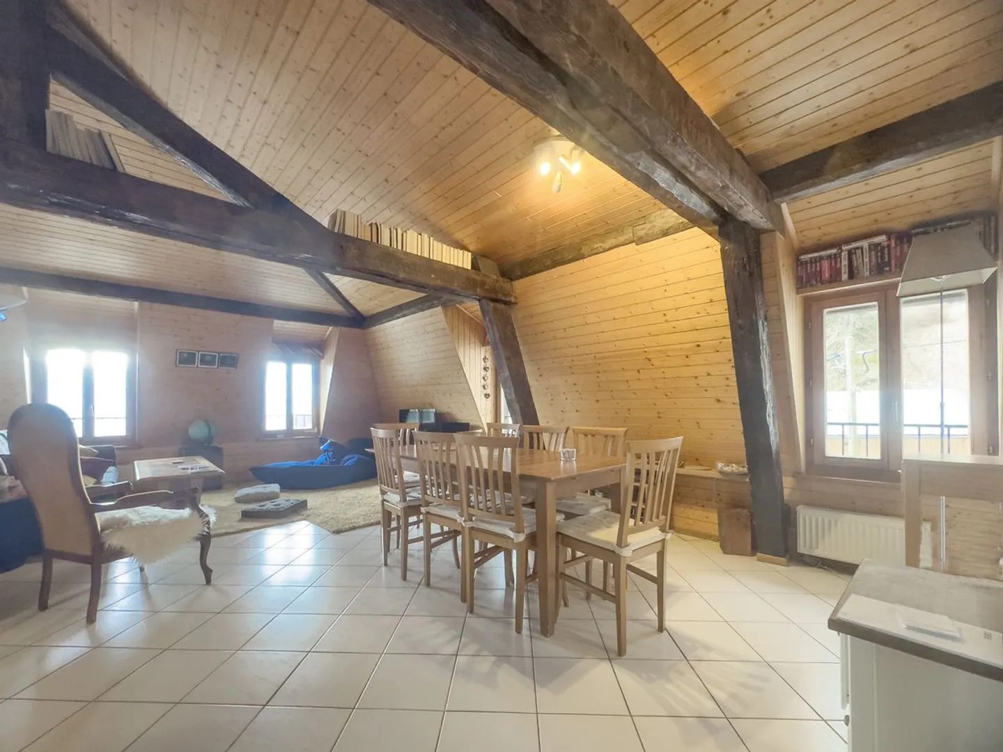 Appartement attique à Morcles - Photo 4 sur 13