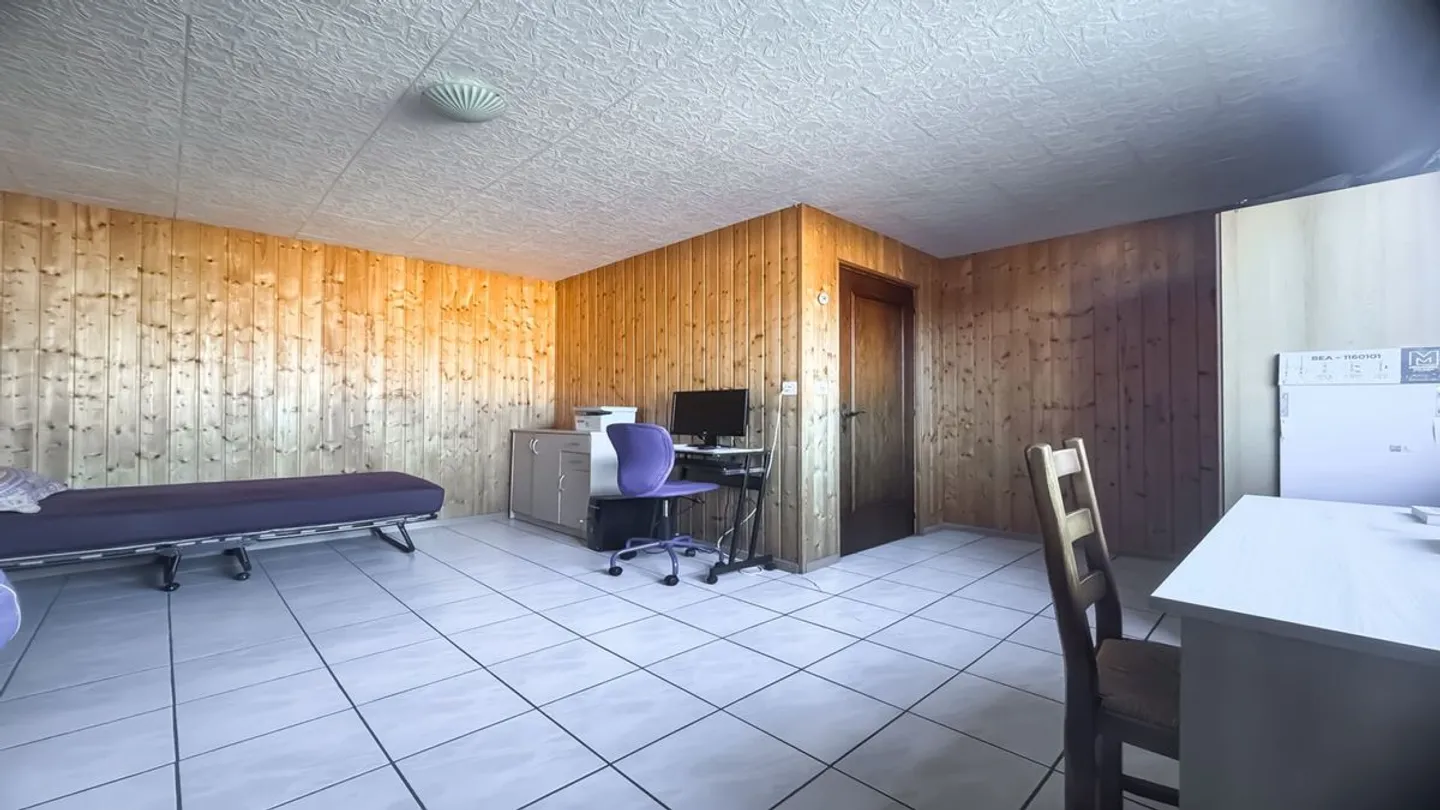 Halls artigianali, già affittate, e un appartamento di 5,5 stanze. - Foto 10 di 13