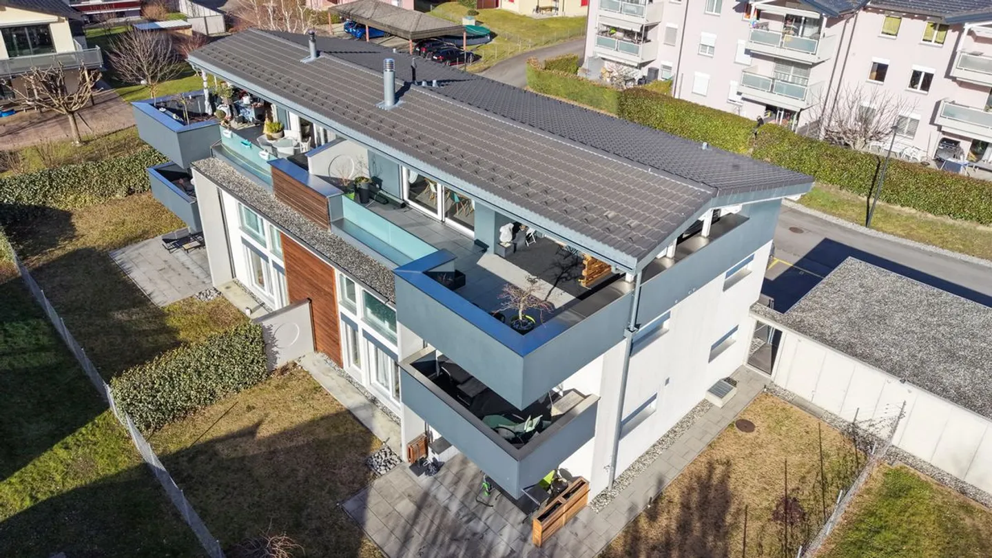 Magnificent 5.5-room duplex on the top floor with a very large terrace! - Photo 1 of 13