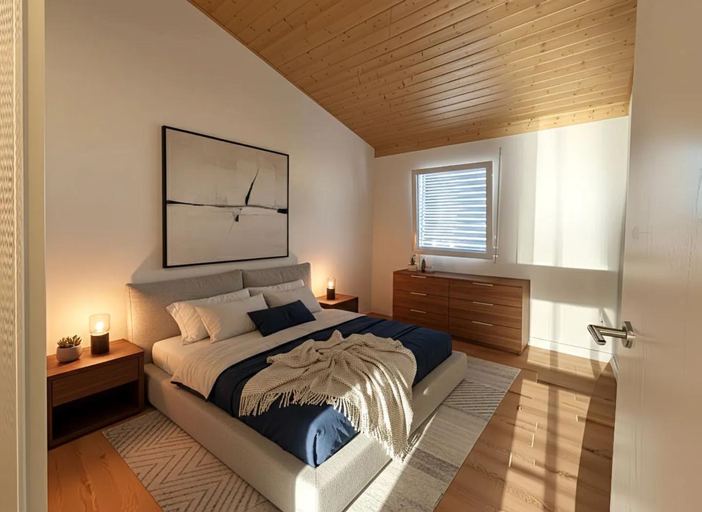 Appartement en attique de 4,5 pièces avec grand balcon. - Foto 4 von 10