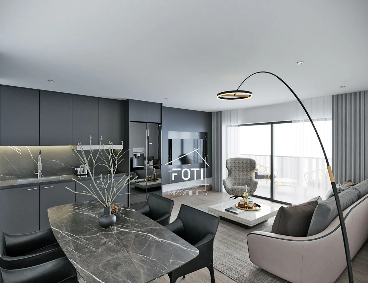 Residence "Les Jardins de Mabillon" in Monthey - Photo 4 of 5