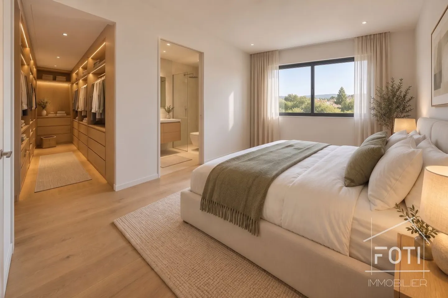 Villa jumelée neuve de 5.5 pièces avec garage et jardin - Collombey-Muraz - Photo 5 sur 12