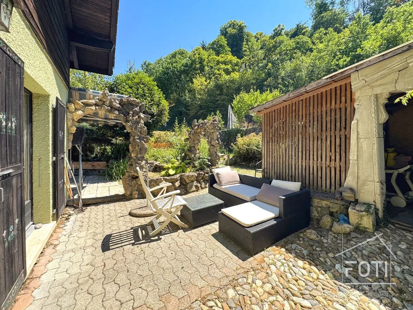 Villa con vista a Choëx, 5,5 stanze e giardino - Foto 12 di 13