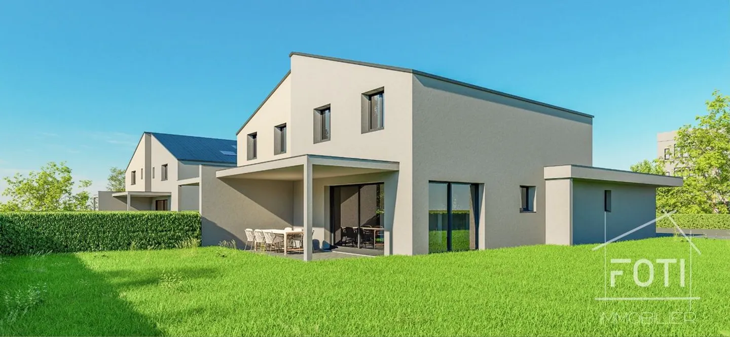 New semi-detached villa with 5.5 rooms, garage and garden - Collombey-Muraz - Photo 1 of 5