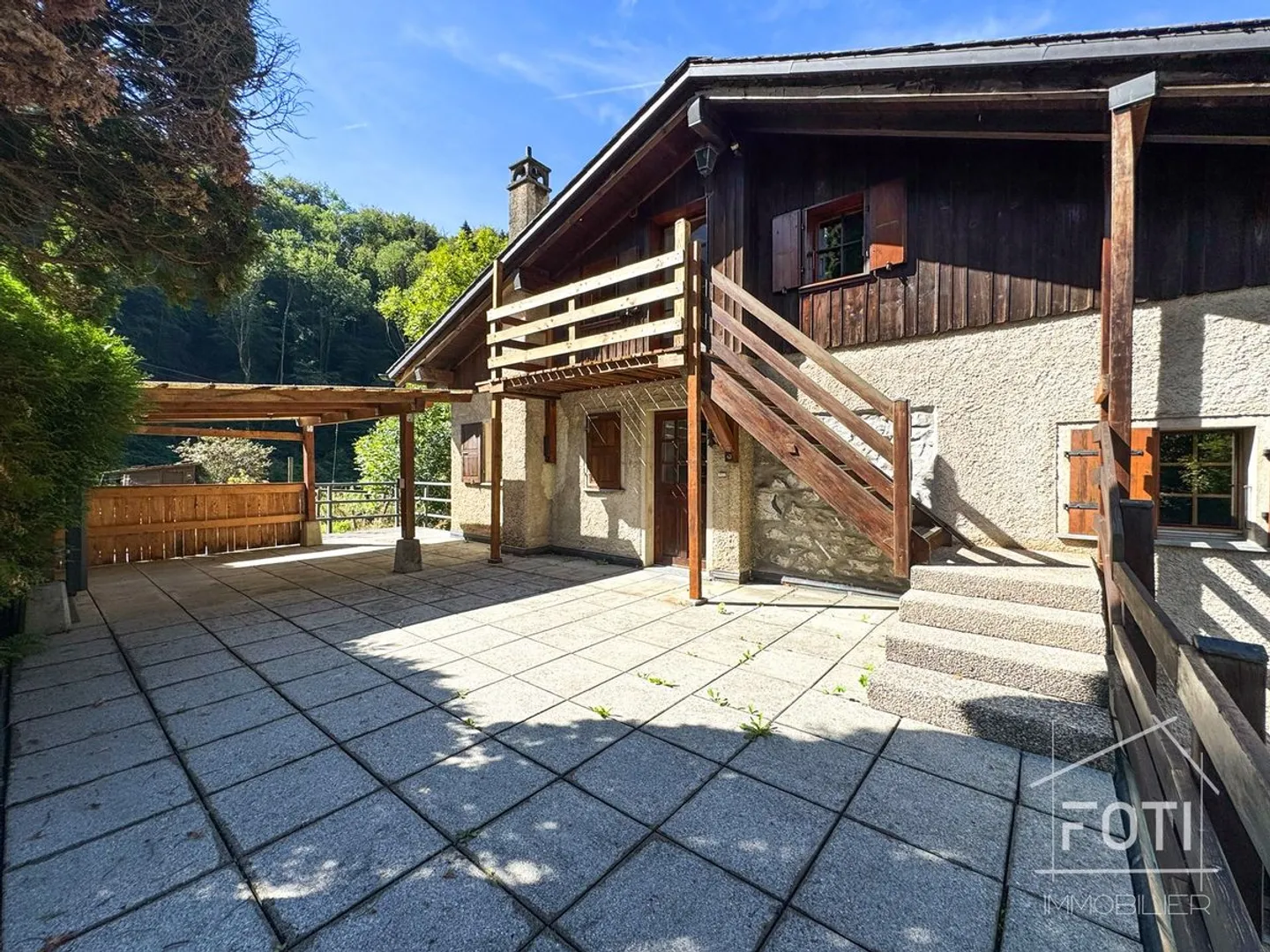 Maison villageoise à Villeneuve - Immeuble de rendement avec 3 appartements - Foto 8 von 13