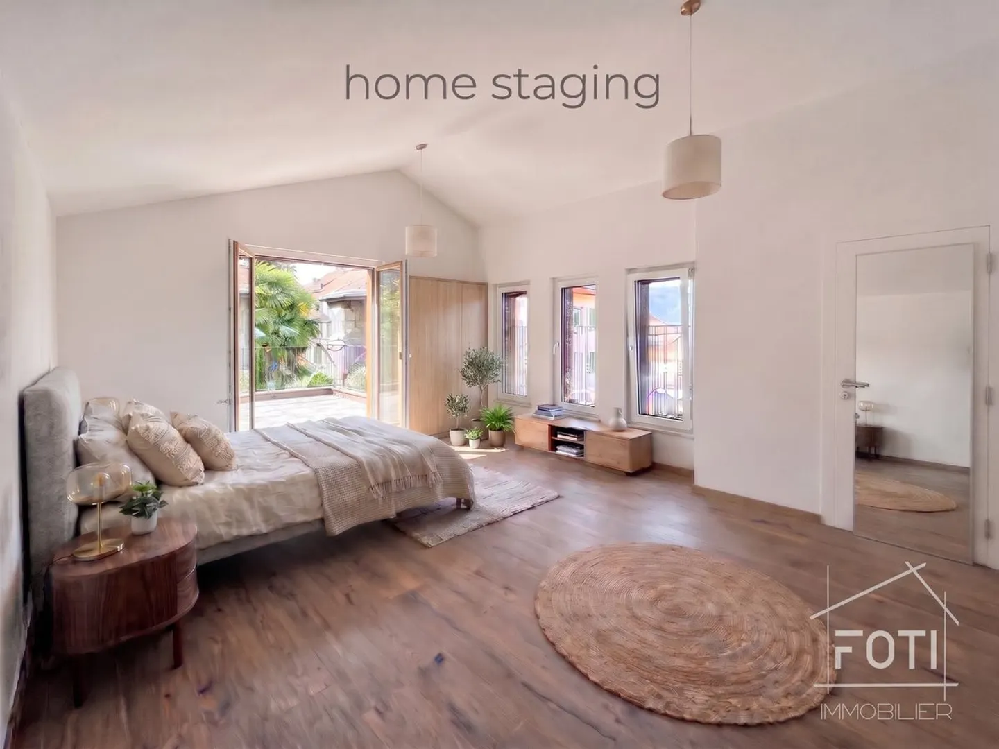 Renovierte 4-Zimmer-Wohnung mit privatem Garten von 100 m² - Brent (Montreux) - Foto 6 von 13