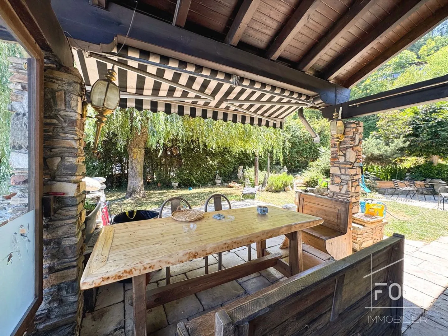 Villa con vista a Choëx, 5,5 stanze e giardino - Foto 11 di 13
