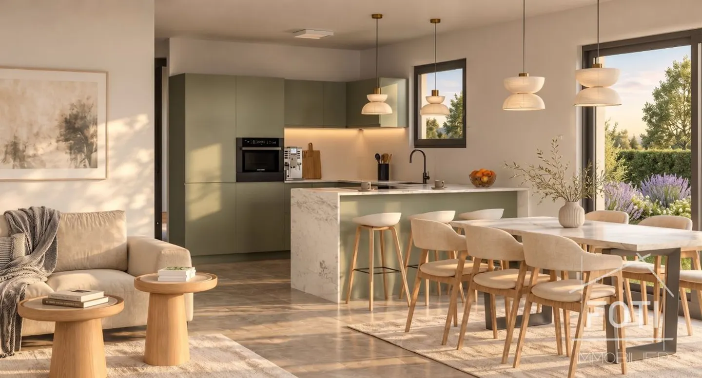 Villa jumelée neuve de 5.5 pièces avec garage et jardin - Collombey-Muraz - Photo 2 sur 12