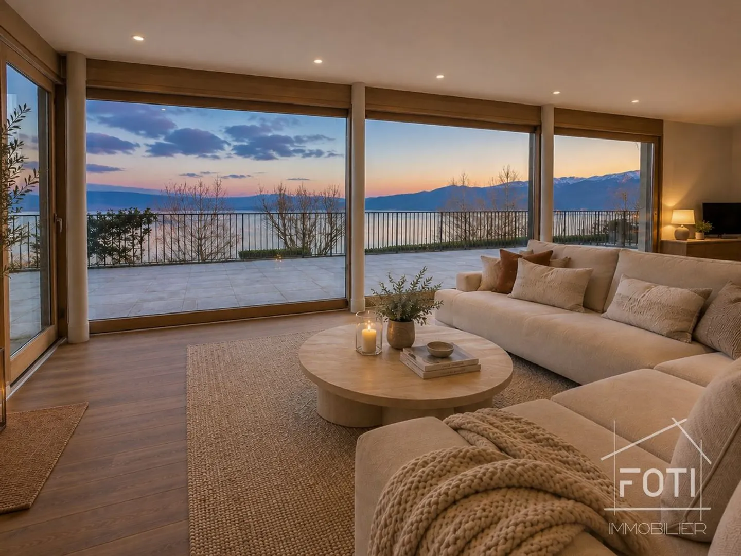 Architect-designed villa with stunning views of Lake Geneva - Photo 12 of 13