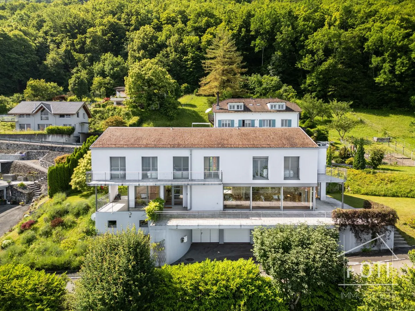 Architect-designed villa with stunning views of Lake Geneva - Photo 3 of 13