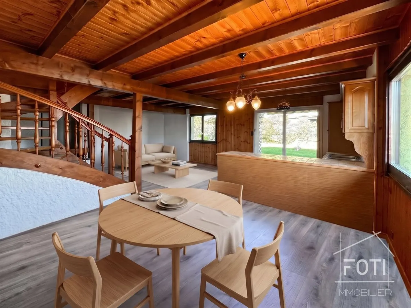 The ideal family cocoon: 5.5 rooms with a 300 m² garden in the heights of Monthey. - Photo 3 of 13