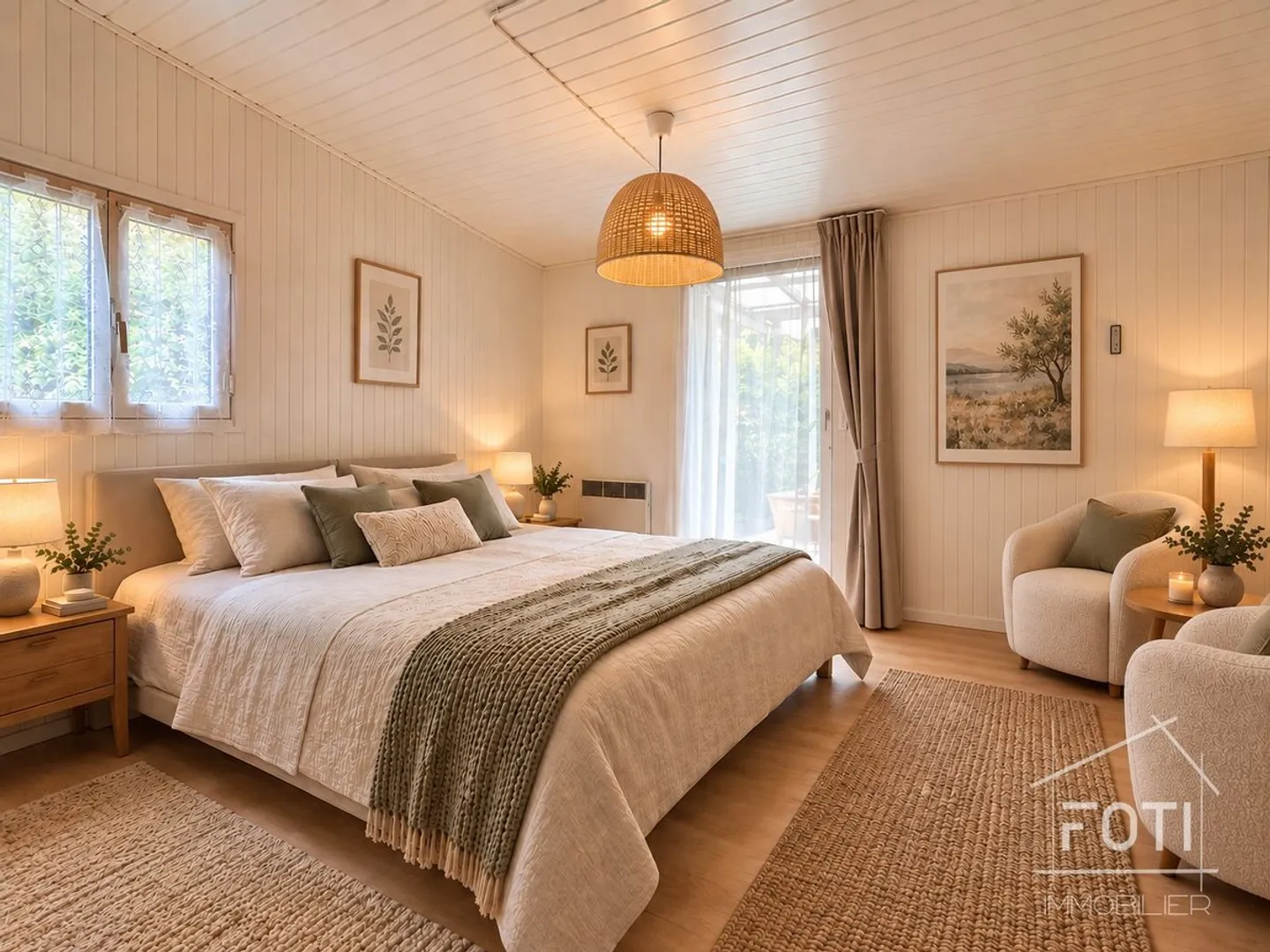 Chalet 2.5 rooms to renovate - garden, terrace and mountain view - Photo 9 of 13