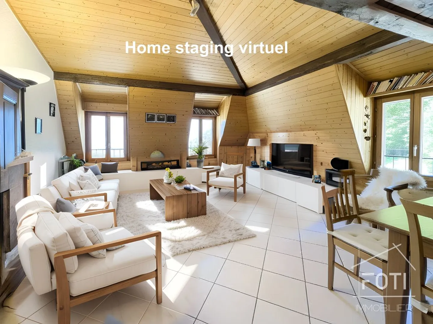 Live at the Top - 3.5 Rooms with Stunning View in the Heart of Morcles - Photo 3 of 13
