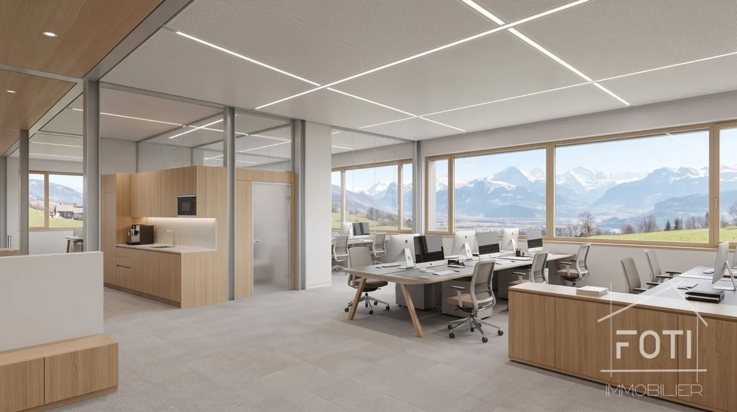 Bureau Modulaire à Collombey - Photo 2 sur 4