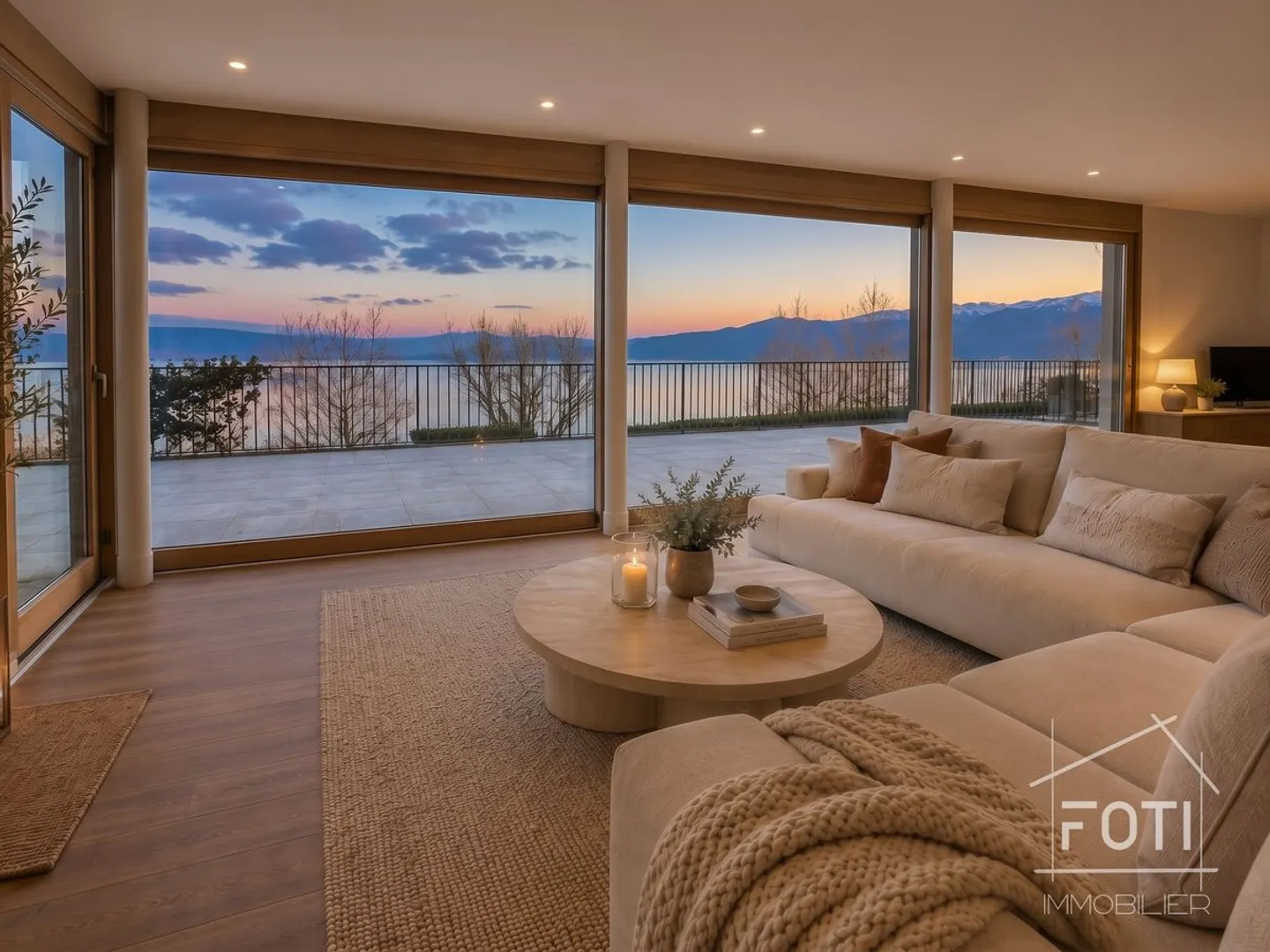 Villa di architetto 7,5 p. vista lago di Ginevra - St-Gingolph, ascensore - Foto 12 di 13