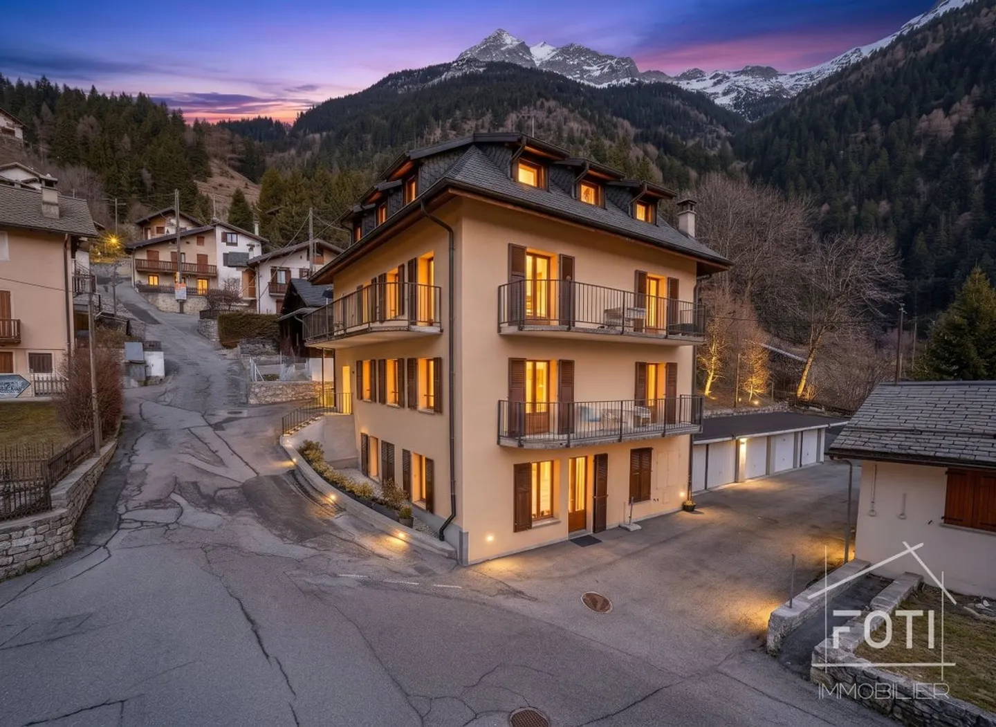 Leben Sie an der Spitze - 3,5 Zimmer mit atemberaubendem Blick im Herzen von Morcles - Foto 1 von 13