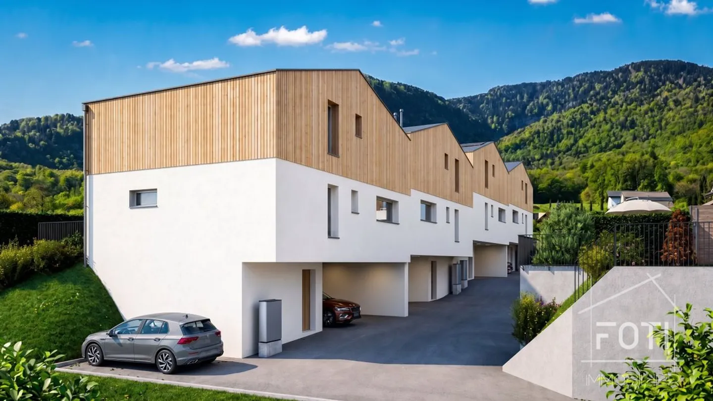 Villa adiacente di 4,5 stanze con vista magnifica! - Foto 2 di 13