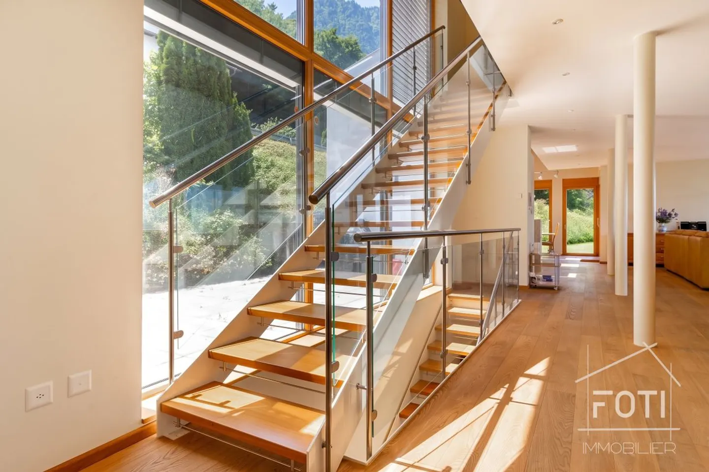 Villa di architetto 7,5 p. vista lago di Ginevra - St-Gingolph, ascensore - Foto 13 di 13