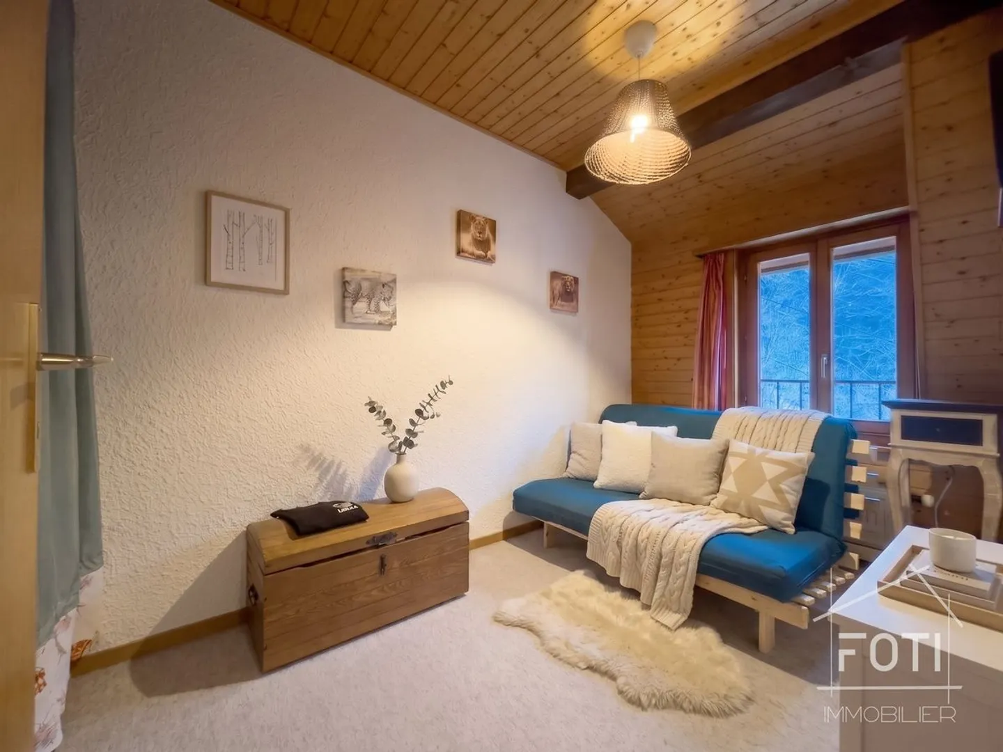 Leben Sie an der Spitze - 3,5 Zimmer mit atemberaubendem Blick im Herzen von Morcles - Foto 11 von 13