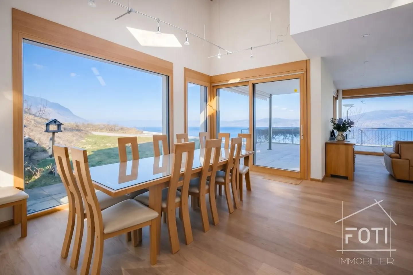 Villa di architetto 7,5 p. vista lago di Ginevra - St-Gingolph, ascensore - Foto 10 di 13