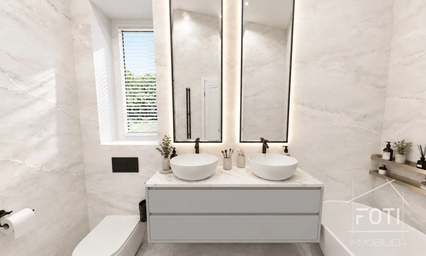Villa NEUVE 4,5 p. de 131 m² - jardin, terrasse et vue Dents-du-Midi - Muraz - Photo 6 of 13
